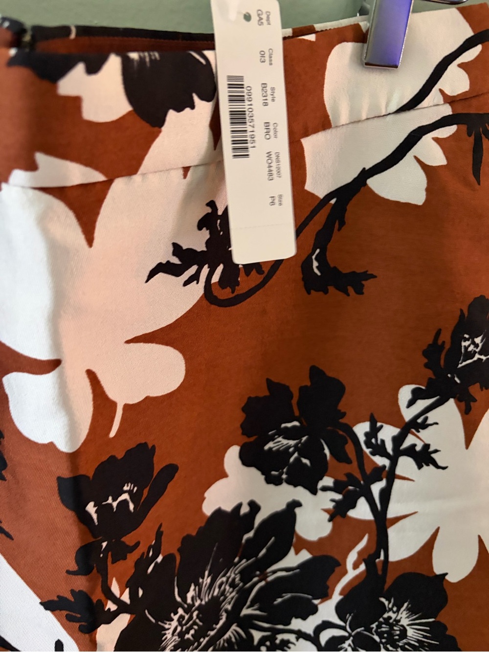 J. Crew collection ochre floral skirt - Picture 7 of 7